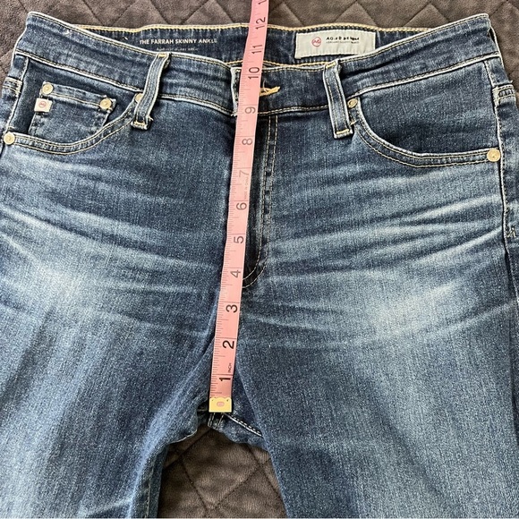 AG Adriano Goldschmied Jeans Women 30 The Farrah Skinny Ankle High Rise C - Picture 10 of 13